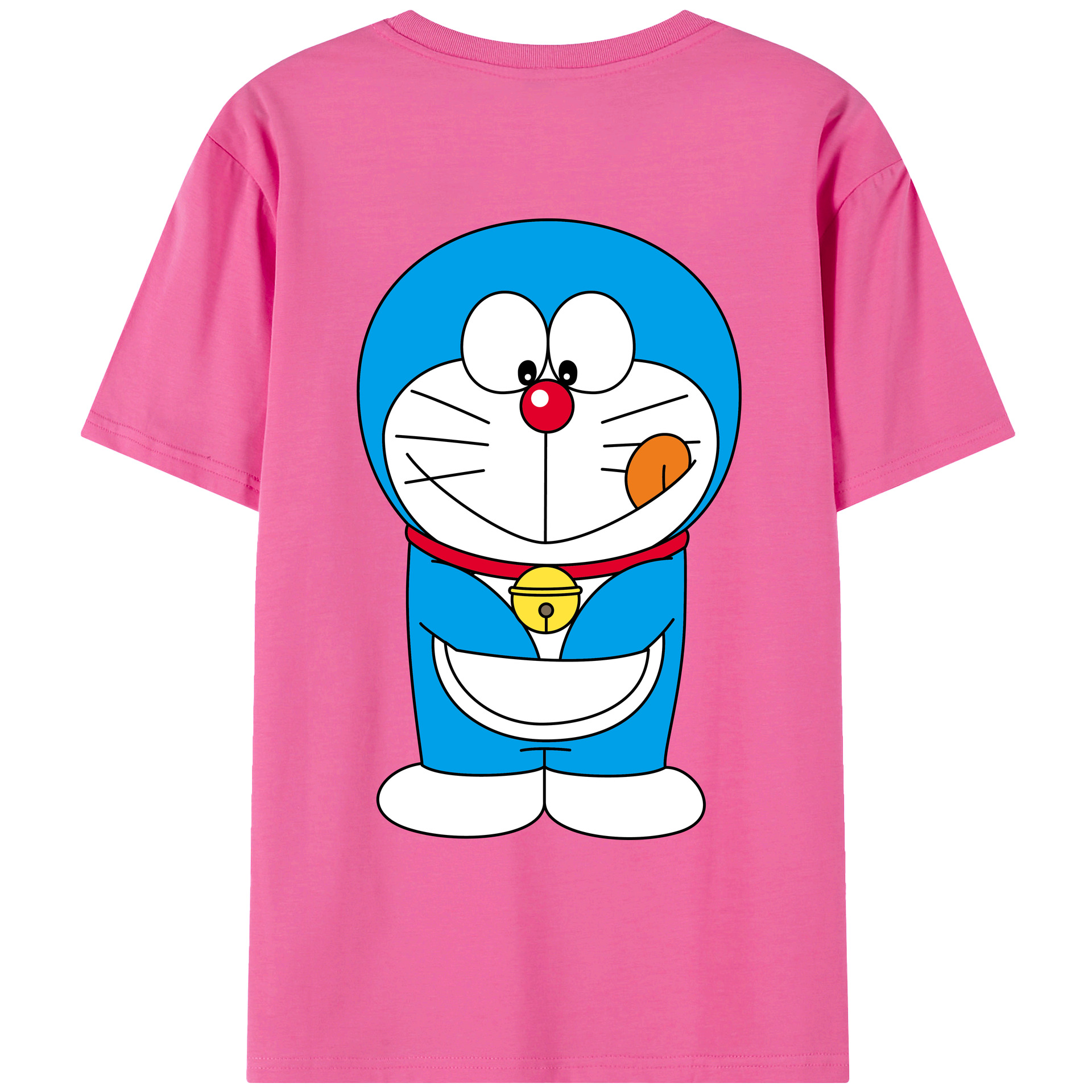 （画像用） ドラえもん Doraemon レディース半袖Tシャツ(バックプリント)